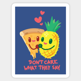 Pineapple and Pizza Sticker